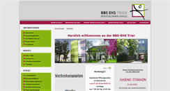 Desktop Screenshot of bbs-ehs-trier.de